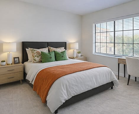 Bedroom in Senior Independent Living Facility in Burleson TX Bedroom in Senior Independent Living Facility in Burleson TX